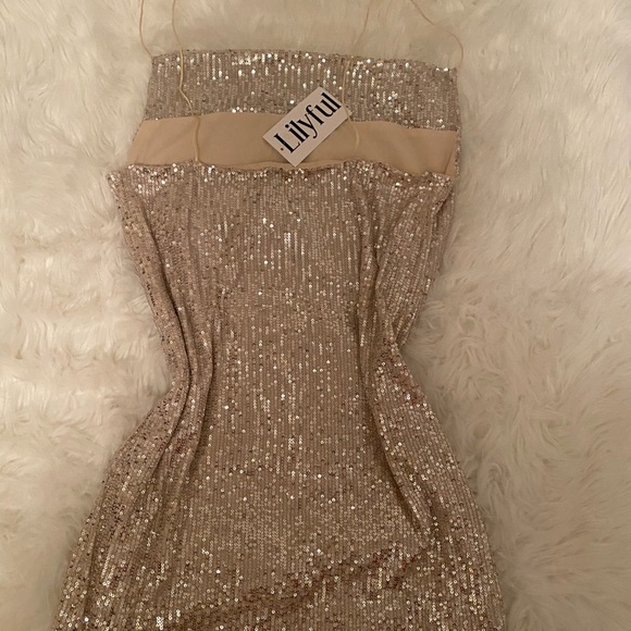 Sequin Mini Dress - Picture 3 of 4